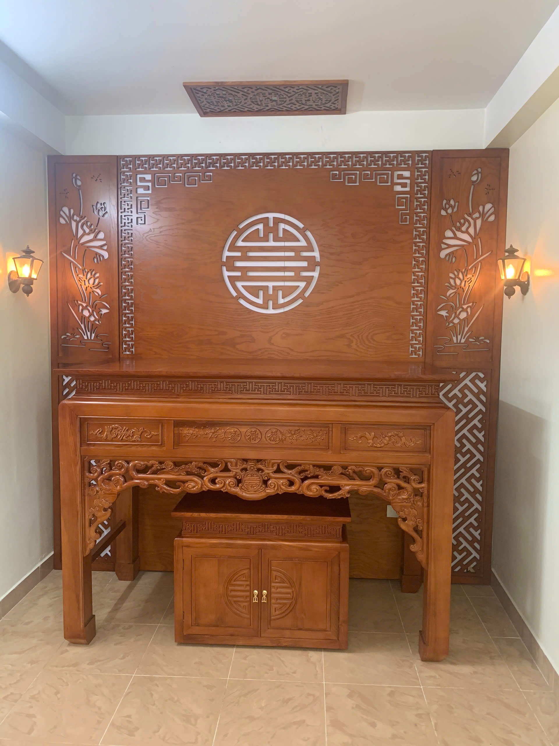 Ban Thờ Nhà Đất - Mẫu 03