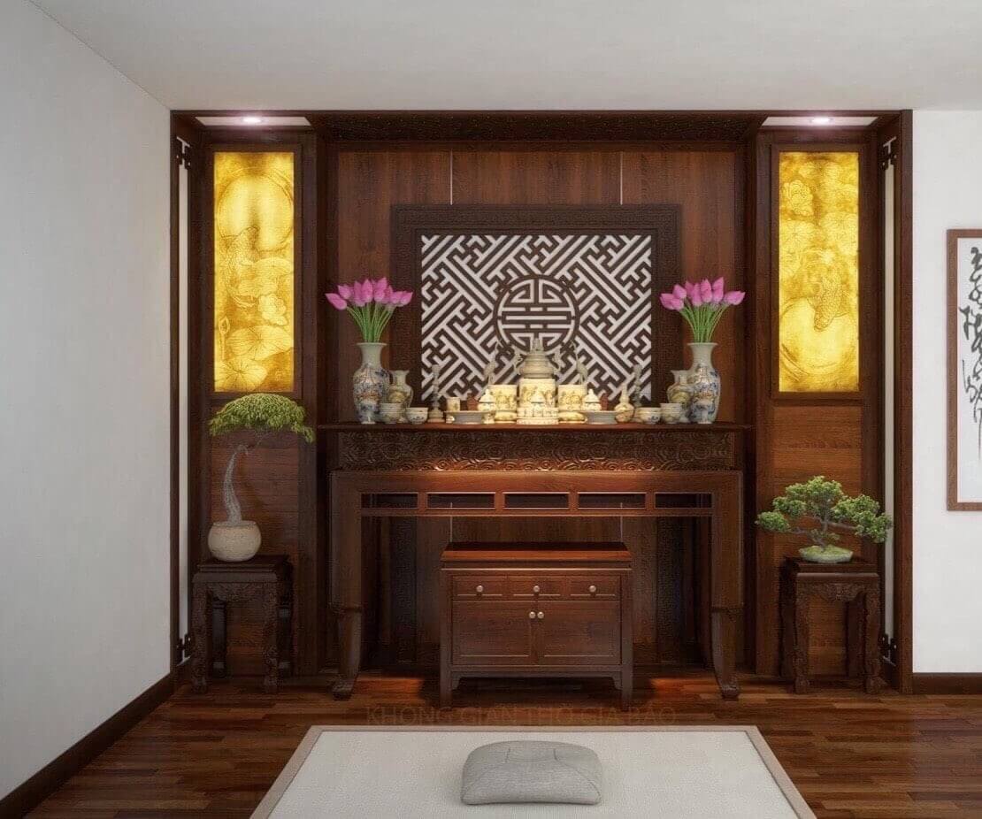 Ban Thờ Nhà Đất - Mẫu 13