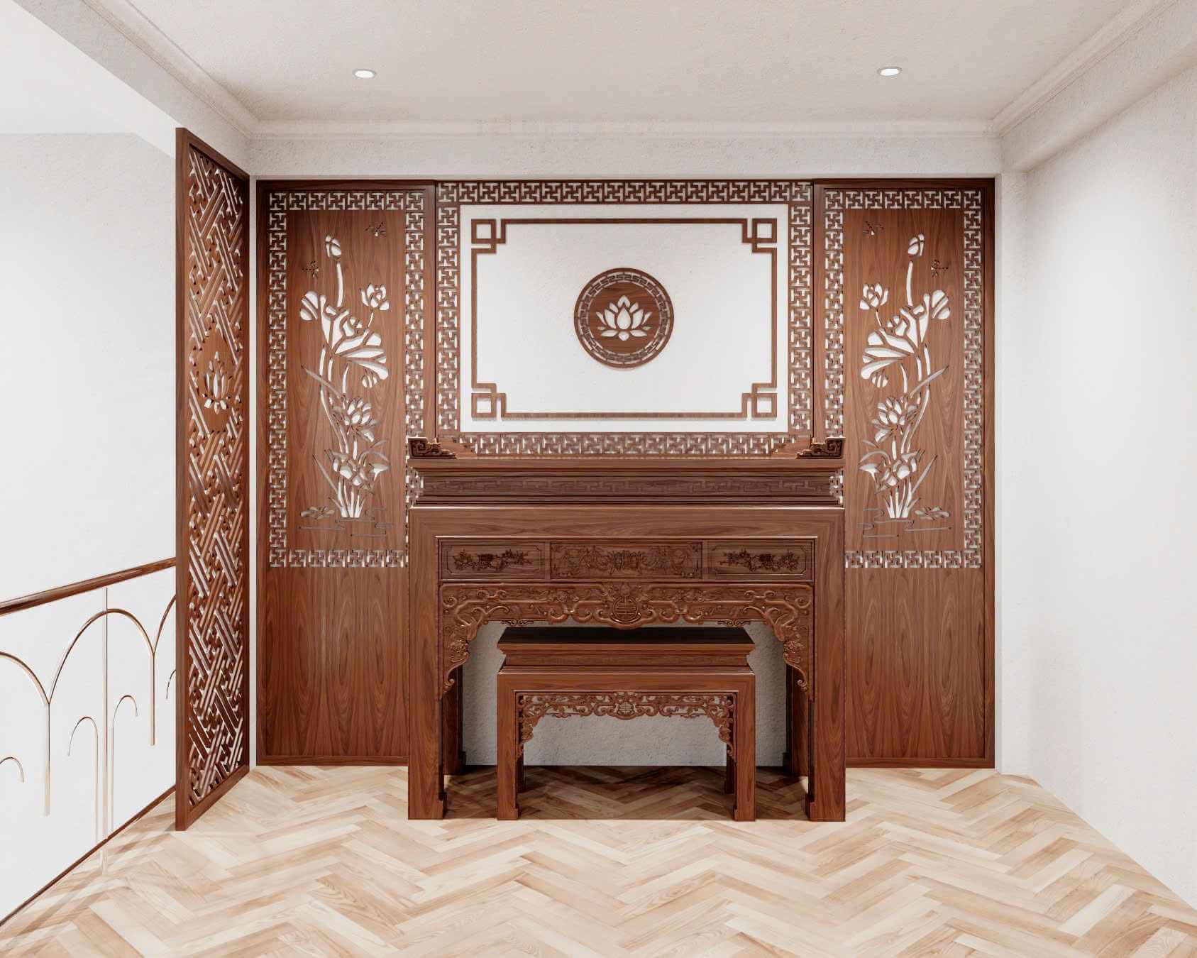 Ban Thờ Nhà Đất - Mẫu 20