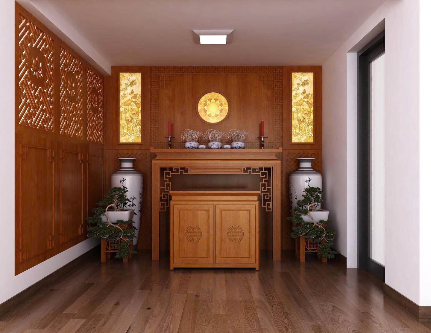 Ban Thờ Nhà Đất - Mẫu 52