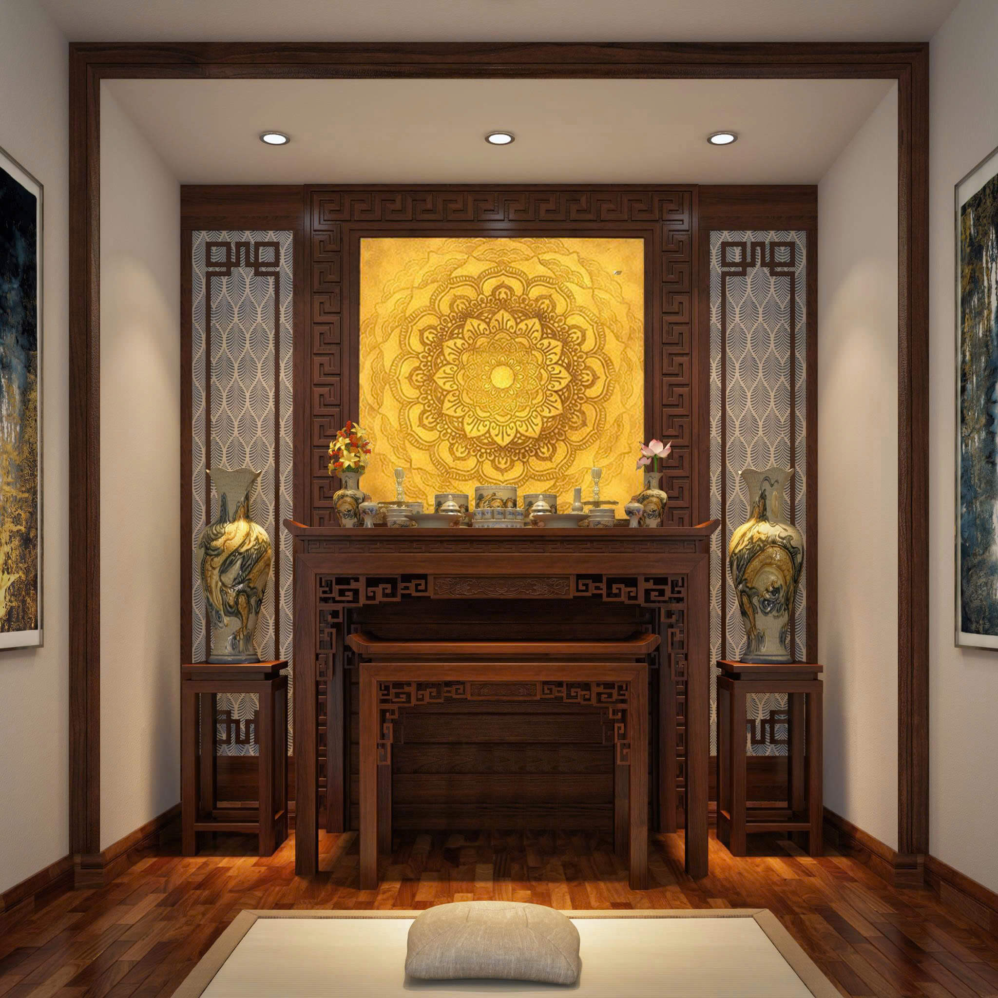 Ban Thờ Nhà Đất - Mẫu 55