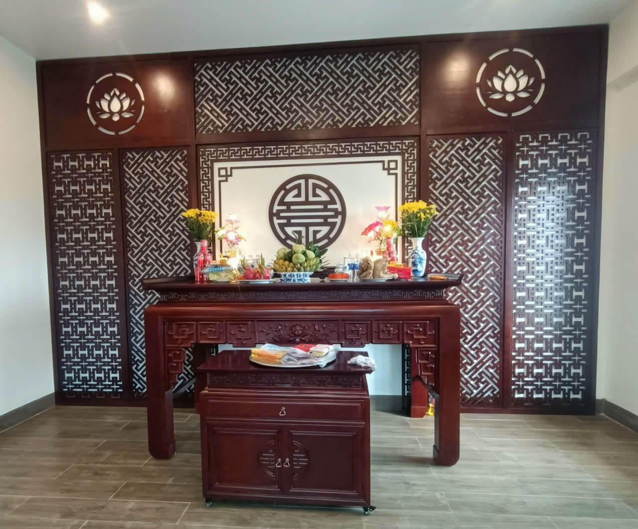 Ban Thờ Nhà Đất - Mẫu 56