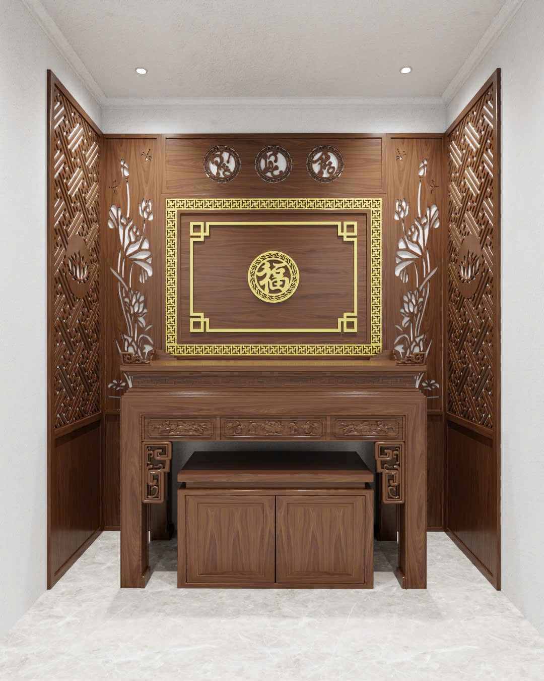 Ban Thờ Nhà Đất - Mẫu 73