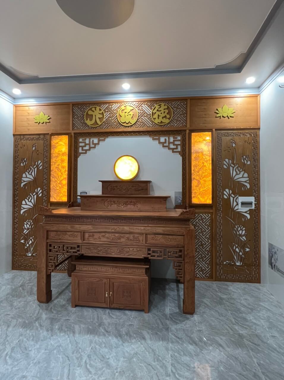 Ban Thờ Nhà Đất - Mẫu 74