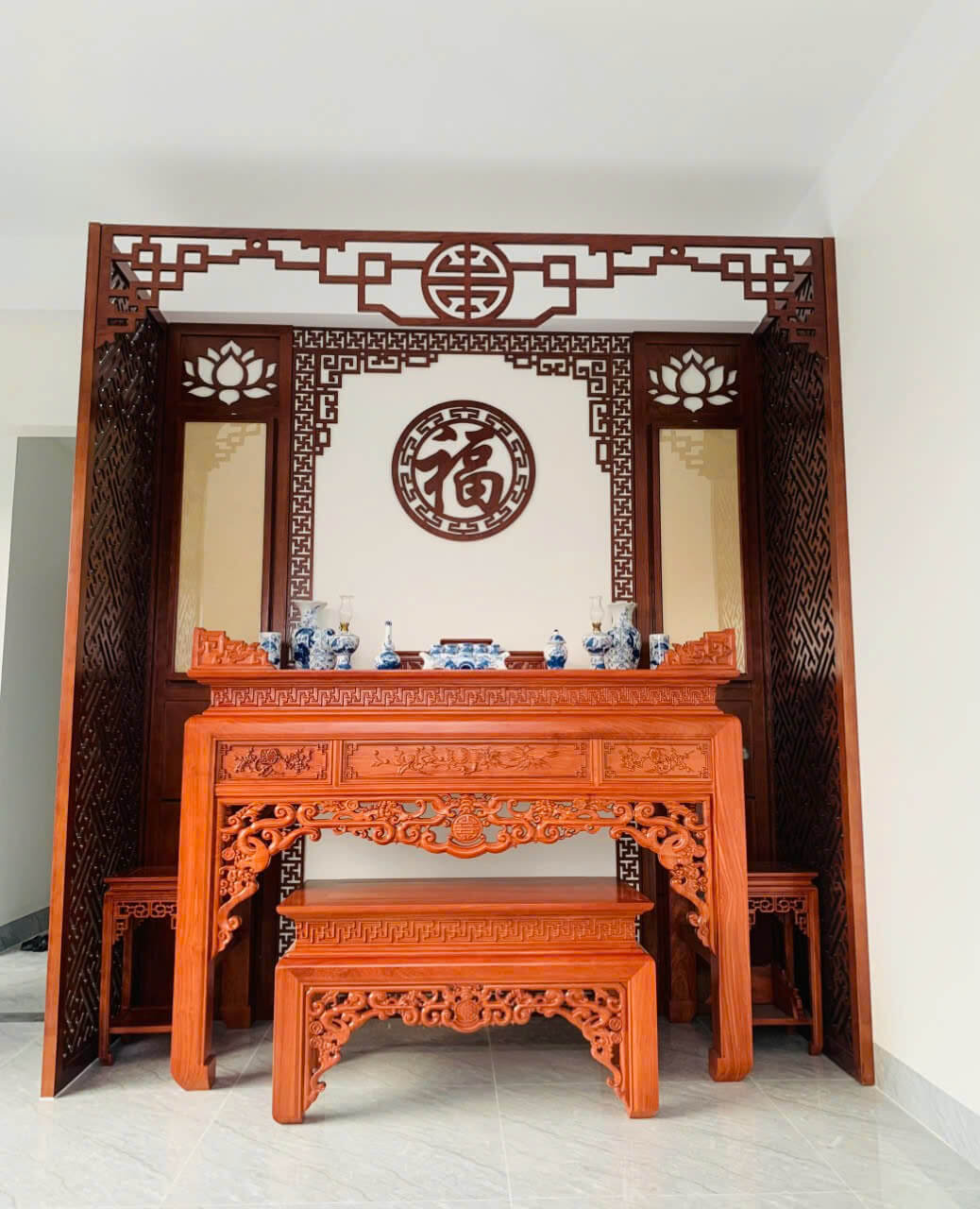 Ban Thờ Nhà Đất - Mẫu 77