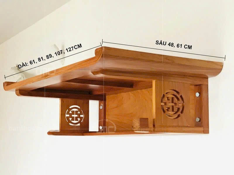 Bàn Thờ Treo - Mẫu 17