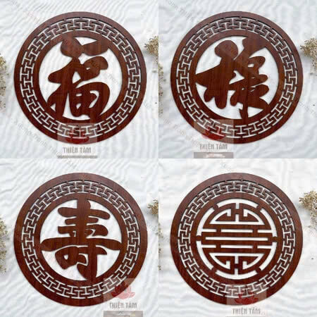 Chữ và Viền góc - Mẫu 01