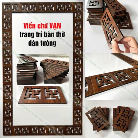 Chữ và Viền góc - Mẫu 03