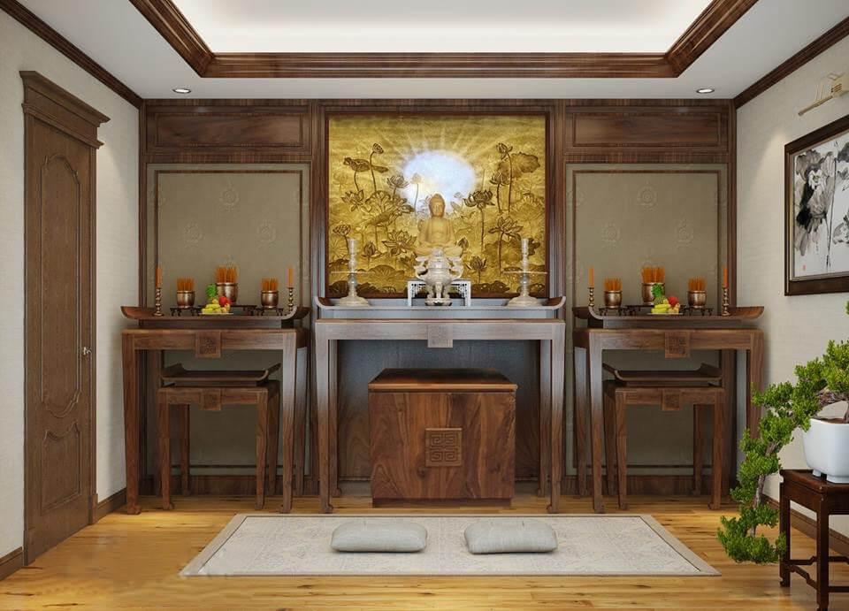 Không Gian Thờ - Mẫu 06