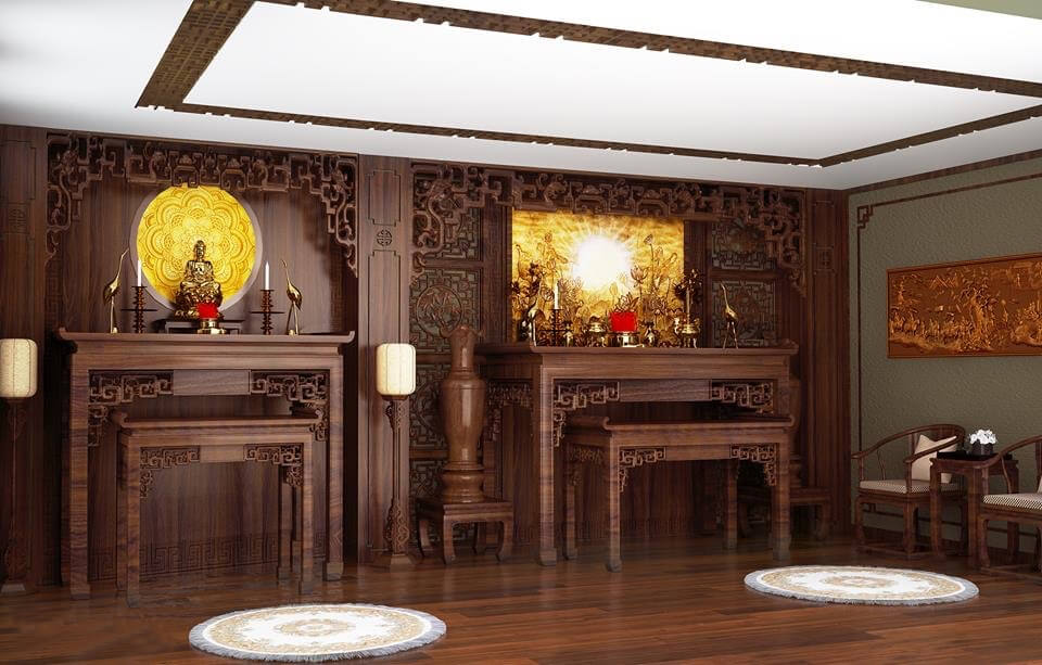 Không Gian Thờ - Mẫu 08