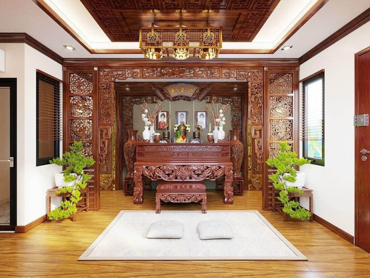 Không Gian Thờ - Mẫu 10