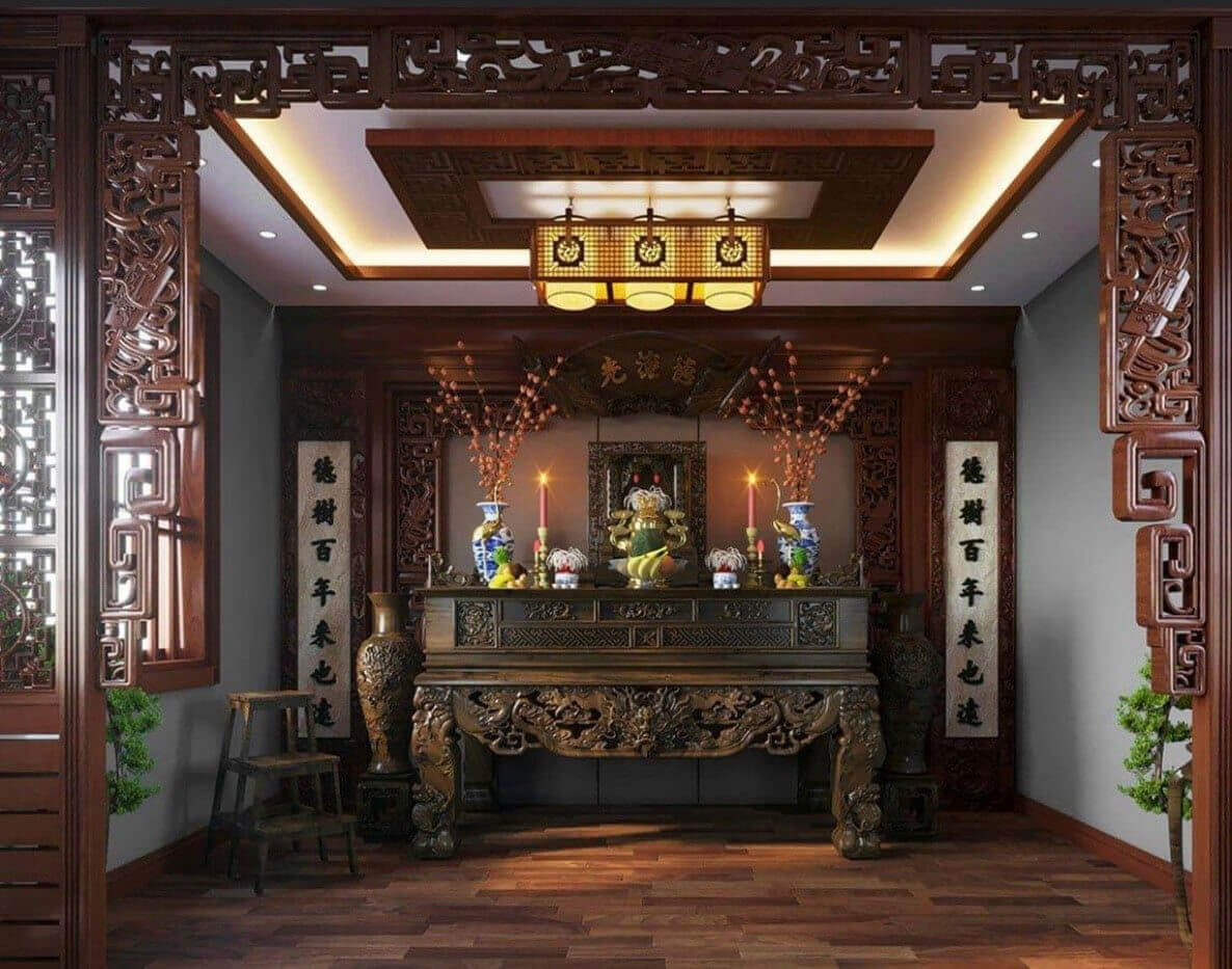 Không Gian Thờ - Mẫu 18