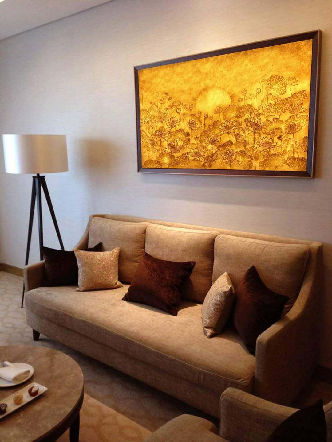 Tranh Trúc Chỉ | Tranh chữ nhật - Mẫu 01