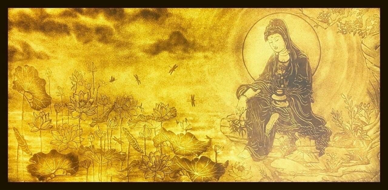 Tranh Trúc Chỉ | Tranh chữ nhật - Mẫu 05