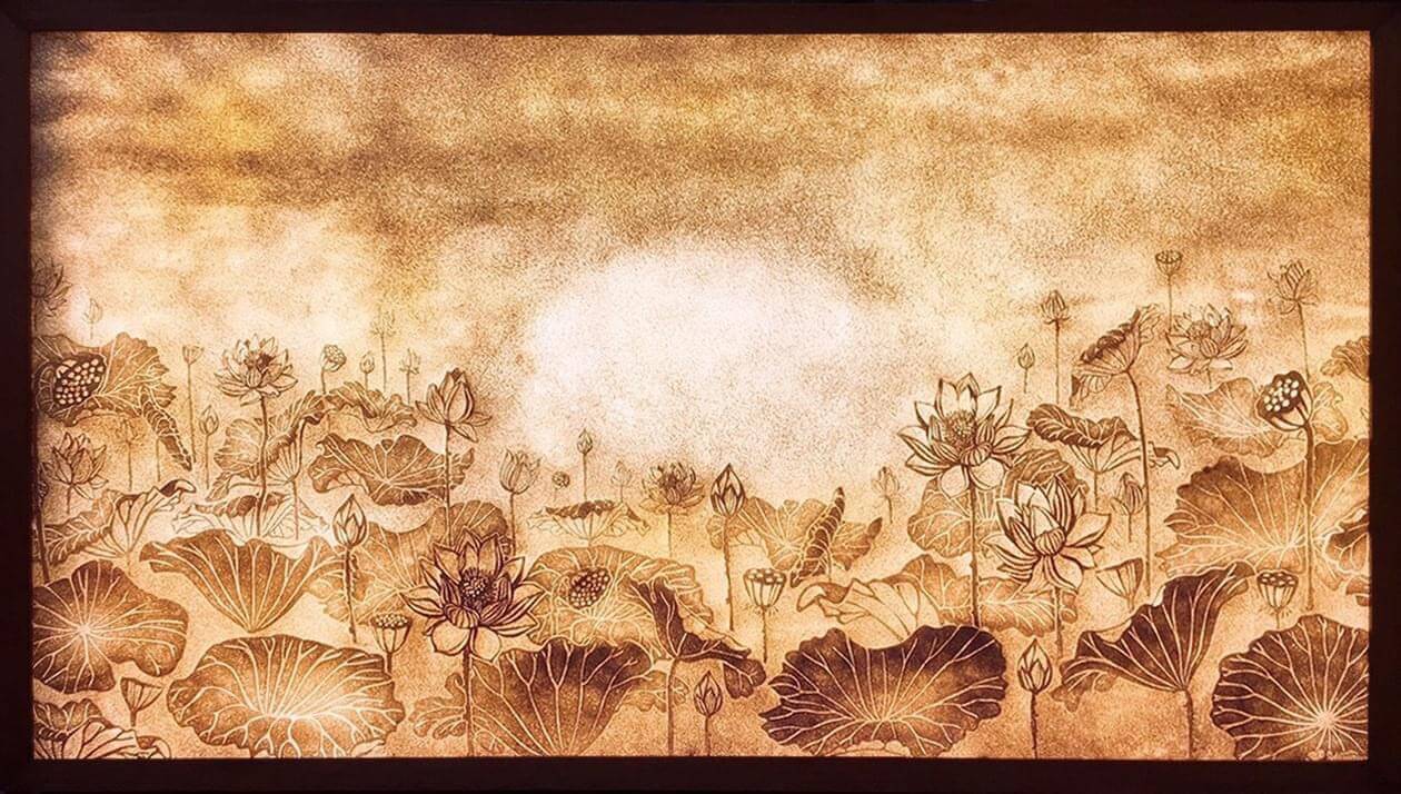 Tranh Trúc Chỉ | Tranh chữ nhật - Mẫu 09