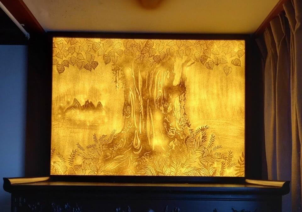 Tranh Trúc Chỉ | Tranh chữ nhật - Mẫu 11