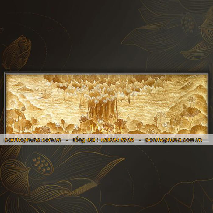 Tranh Trúc Chỉ | Tranh chữ nhật - Mẫu 14