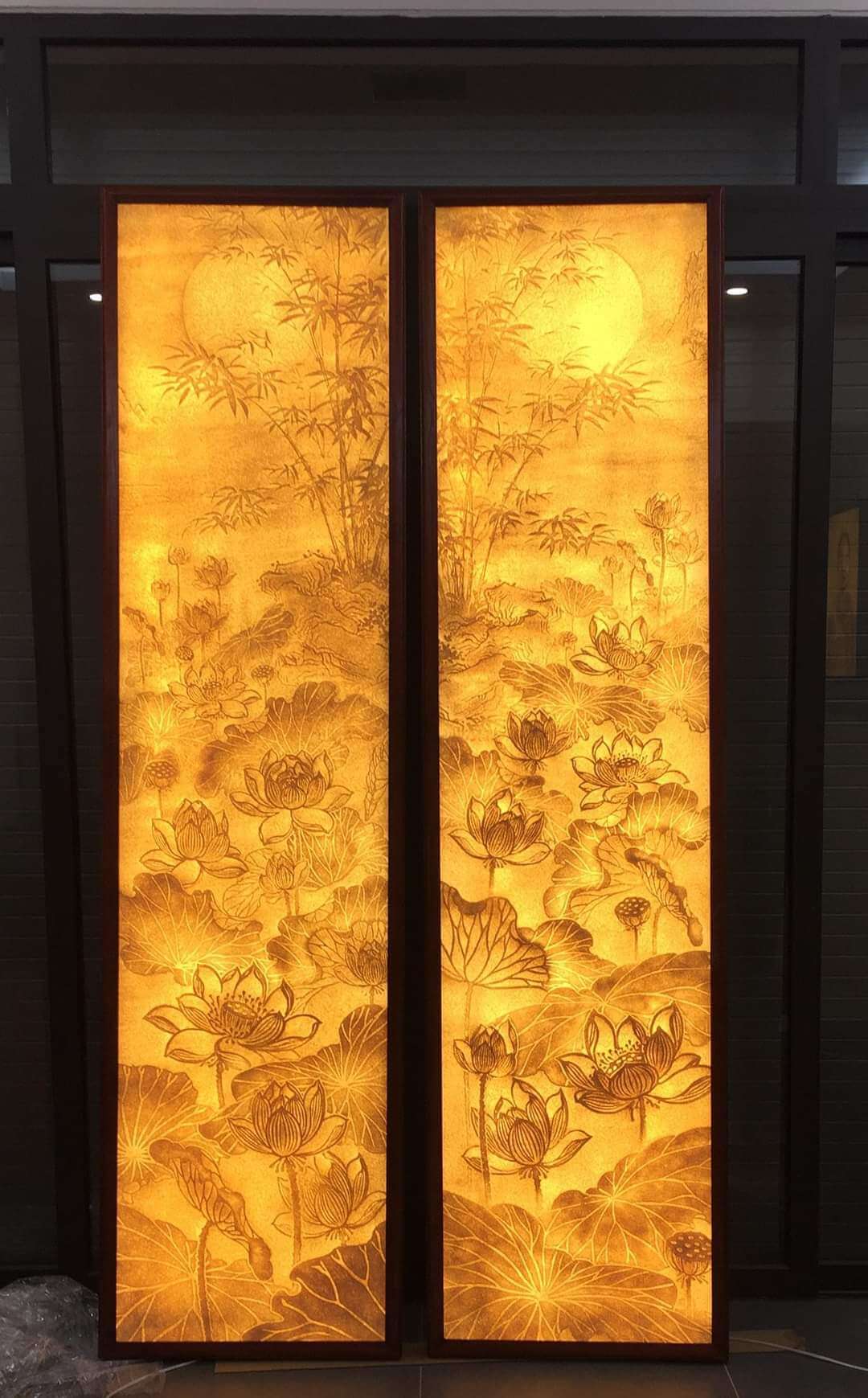 Tranh Trúc Chỉ | Tranh dài - Mẫu 09