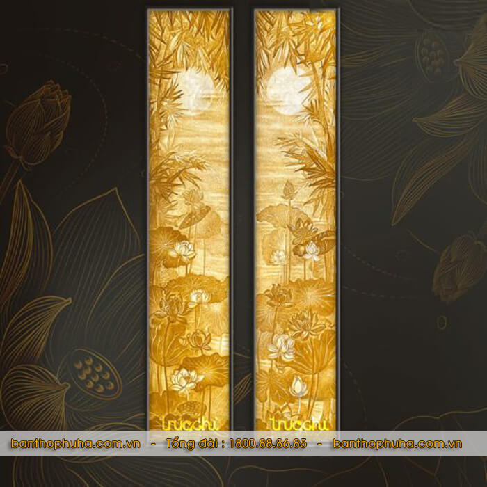 Tranh Trúc Chỉ | Tranh dài - Mẫu 11