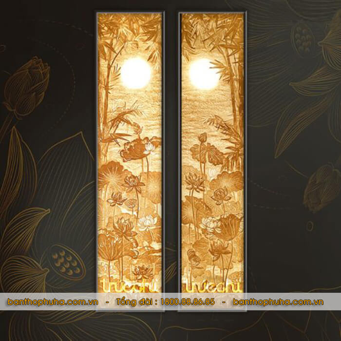 Tranh Trúc Chỉ | Tranh dài - Mẫu 12