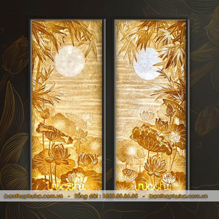 Tranh Trúc Chỉ | Tranh dài - Mẫu 15