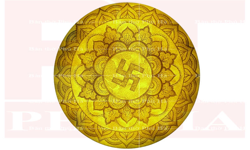 Tranh Trúc Chỉ | Tranh tròn - Mẫu 01