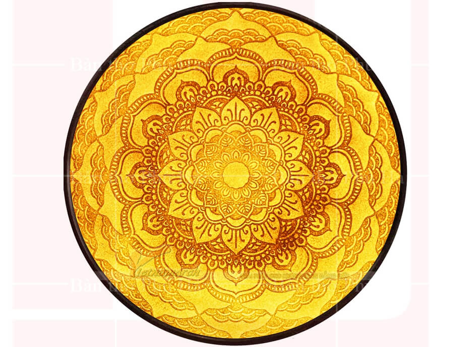 Tranh Trúc Chỉ | Tranh tròn - Mẫu 02