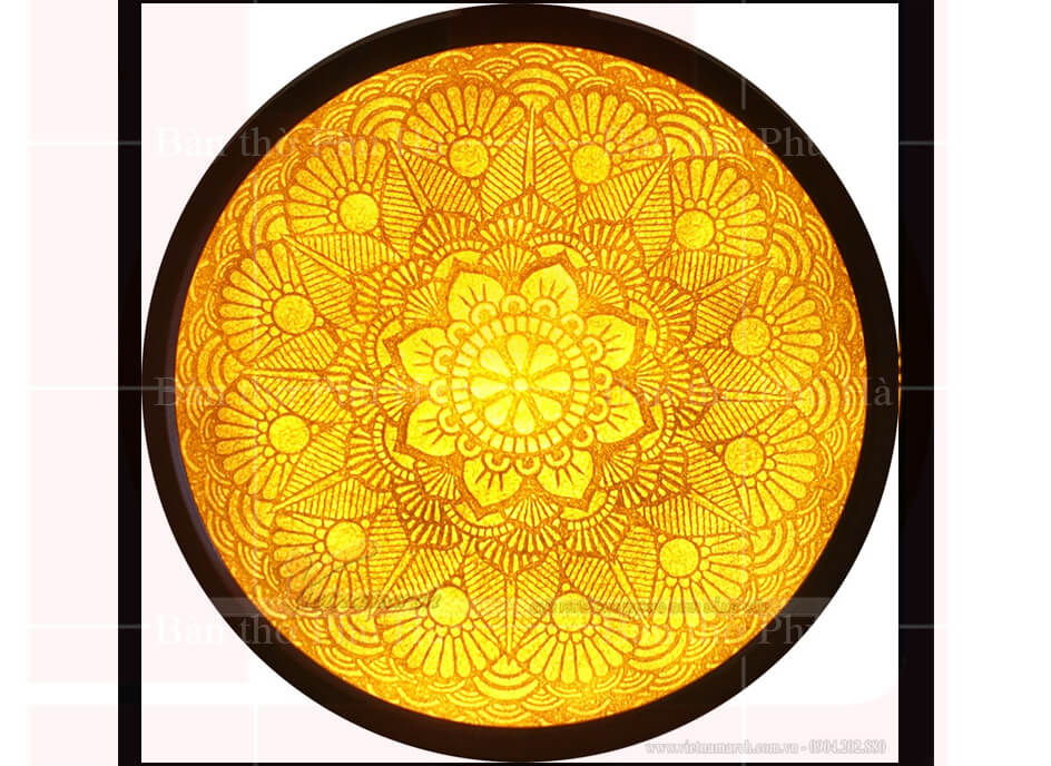 Tranh Trúc Chỉ | Tranh tròn - Mẫu 04