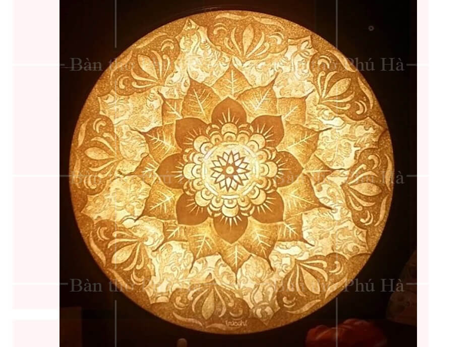 Tranh Trúc Chỉ | Tranh tròn - Mẫu 05