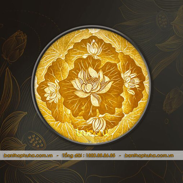 Tranh Trúc Chỉ | Tranh tròn - Mẫu 07