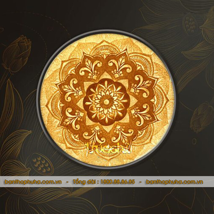 Tranh Trúc Chỉ | Tranh tròn - Mẫu 08