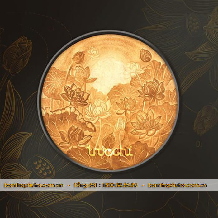 Tranh Trúc Chỉ | Tranh tròn - Mẫu 10