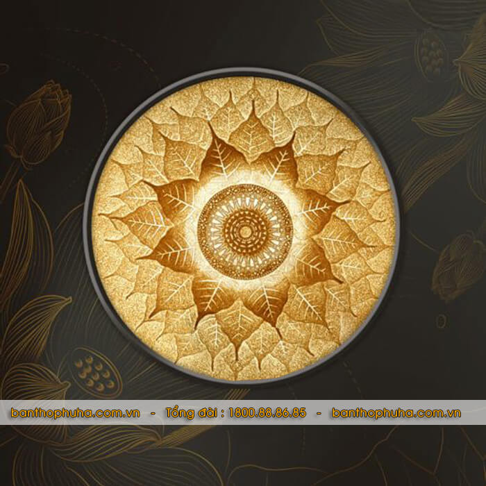 Tranh Trúc Chỉ | Tranh tròn - Mẫu 11