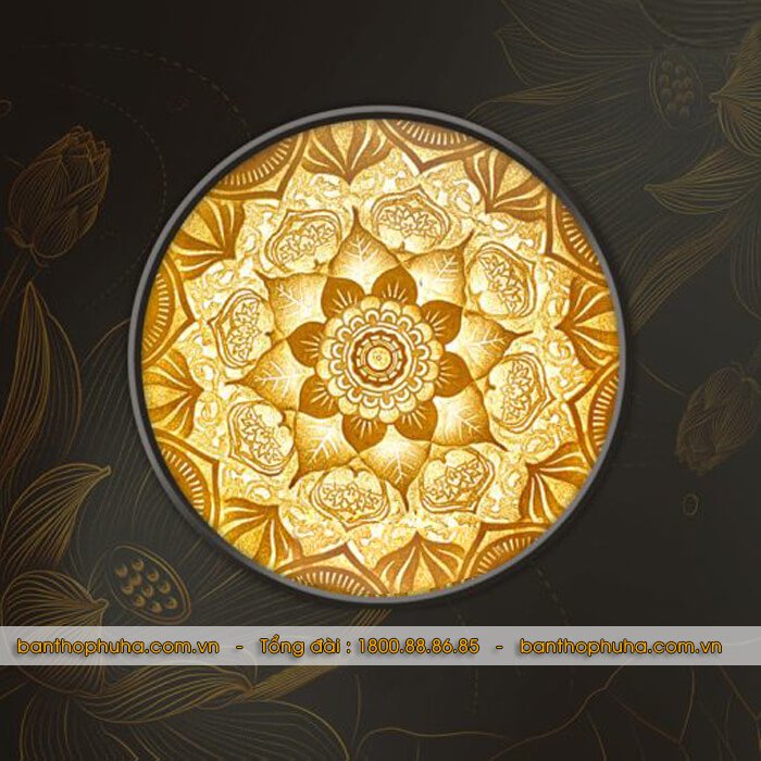 Tranh Trúc Chỉ | Tranh tròn - Mẫu 12