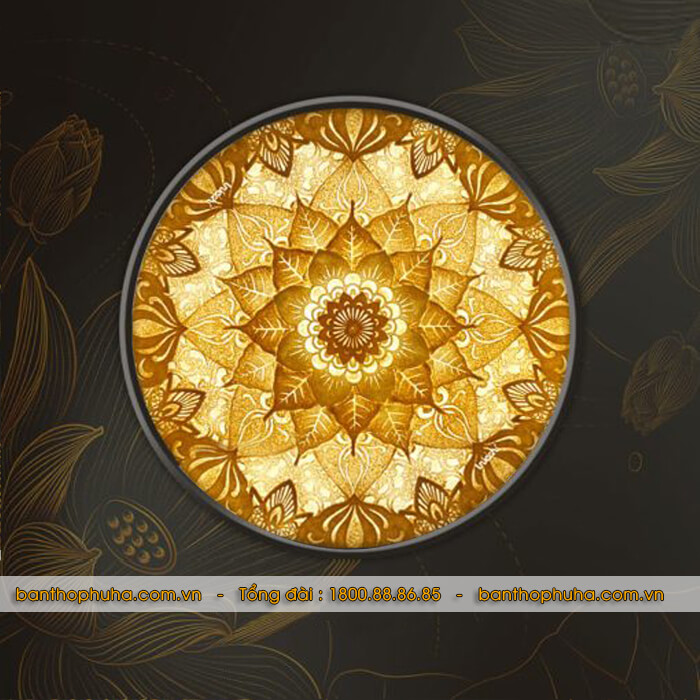 Tranh Trúc Chỉ | Tranh tròn - Mẫu 14