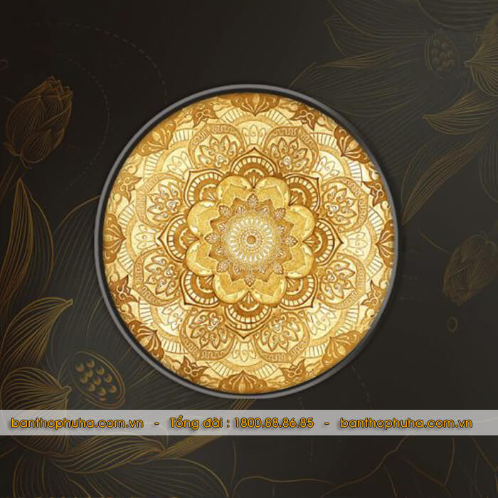 Tranh Trúc Chỉ | Tranh tròn - Mẫu 15