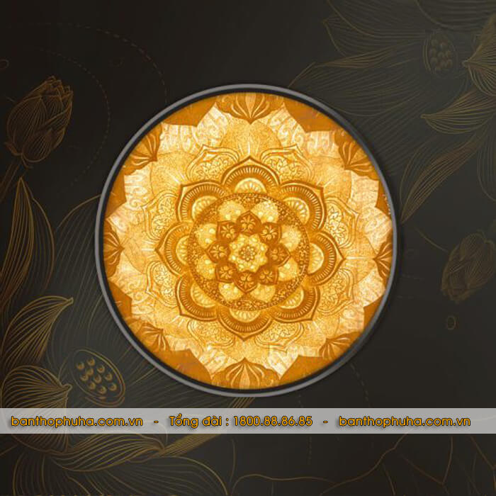 Tranh Trúc Chỉ | Tranh tròn - Mẫu 16