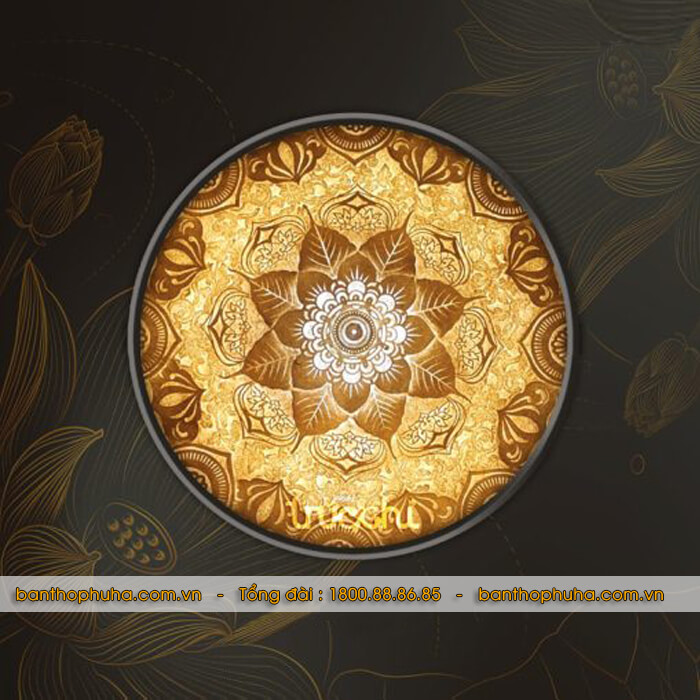 Tranh Trúc Chỉ | Tranh tròn - Mẫu 17