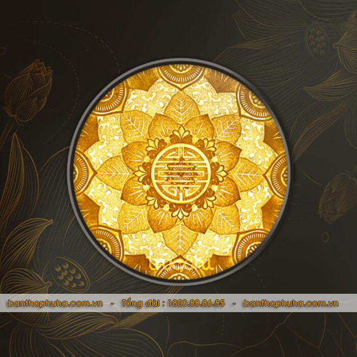 Tranh Trúc Chỉ | Tranh tròn - Mẫu 18