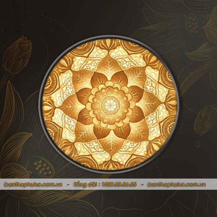 Tranh Trúc Chỉ | Tranh tròn - Mẫu 21